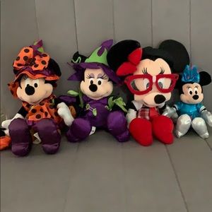 Disney stuffed animals!  Minnie, Mickey and more!
